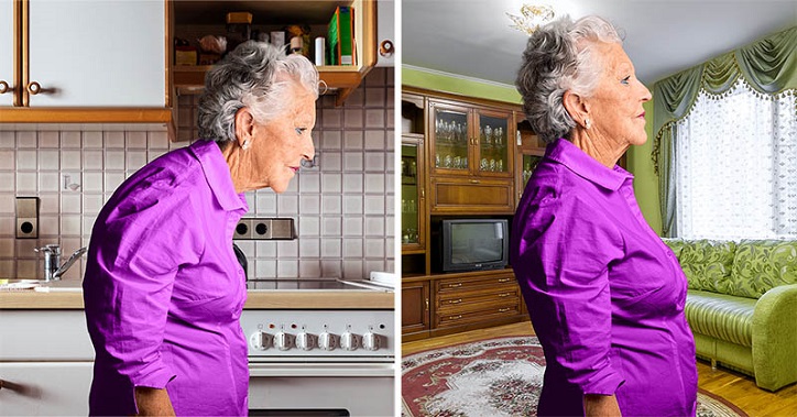Diese 80-Jährige lebte jahrelang mit einem gekrümmten Rücken. Dann entdeckte sie einen einfachen Trick, der ihre schlechte Haltung & Rückenschmerzen umkehrte